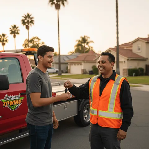 Car lockout service in Norwalk, CA by Carsaad Towing
