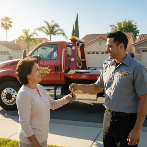 Car lockout service in Norwalk, CA by Carsaad Towing, photo 3