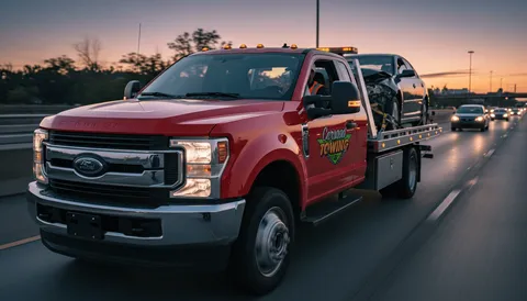 Flatbed towing in Norwalk, CA by Carsaad Towing