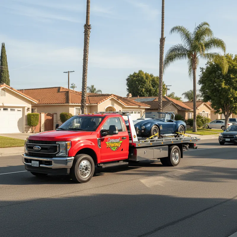 Flatbed Towing by Carsaad Towing