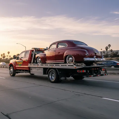 Classic car tow by Carsaad Towing, photo 3
