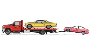 Dual Vehicle Towing by Carsaad Towing