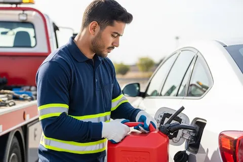 Fuel delivery by Carsaad Towing