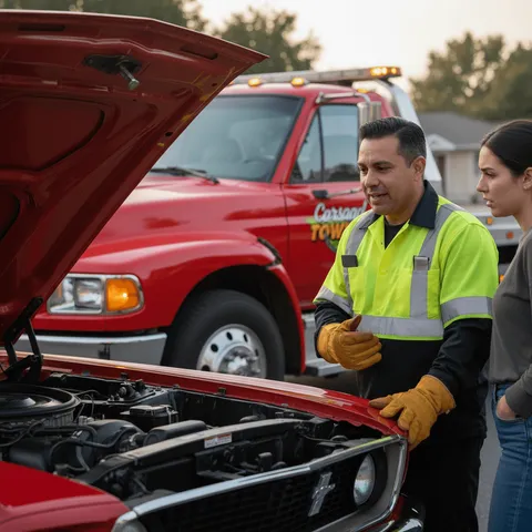 Jump start in Los Angeles, CA by Carsaad Towing, photo 2