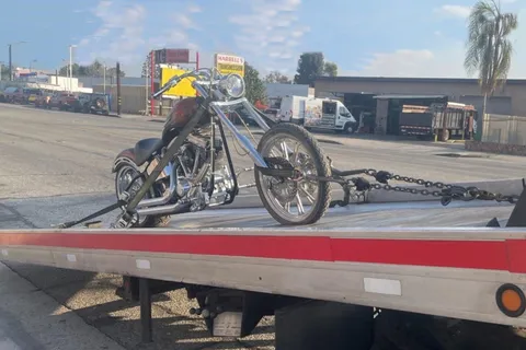 Motorcycle tow by Carsaad Towing, photo 2