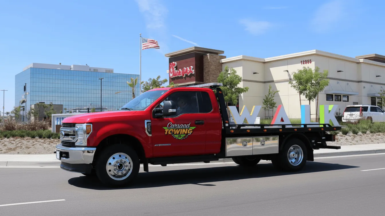 Carsaad Towing tow truck in Norwalk, CA