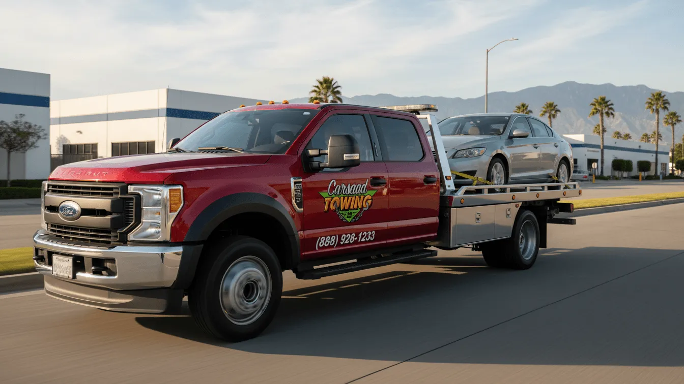 Carsaad Towing tow truck in Santa Fe Springs, CA
