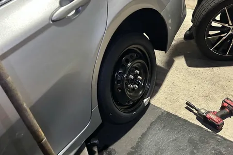 Tire change by Carsaad Towing, photo 2