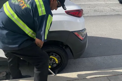 Tire change by Carsaad Towing, photo 3