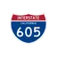 I-605 highway shield