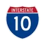 I-10 highway shield