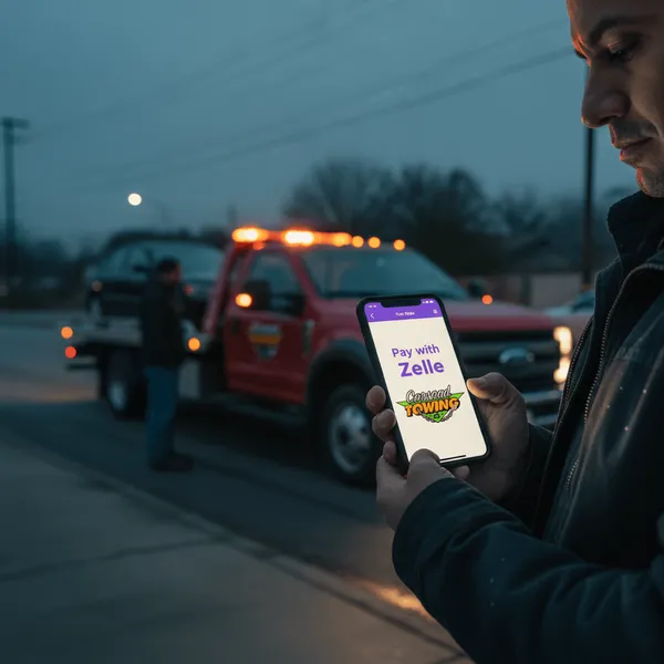 Pay Carsaad Towing with Zelle