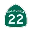 SR-22 highway shield